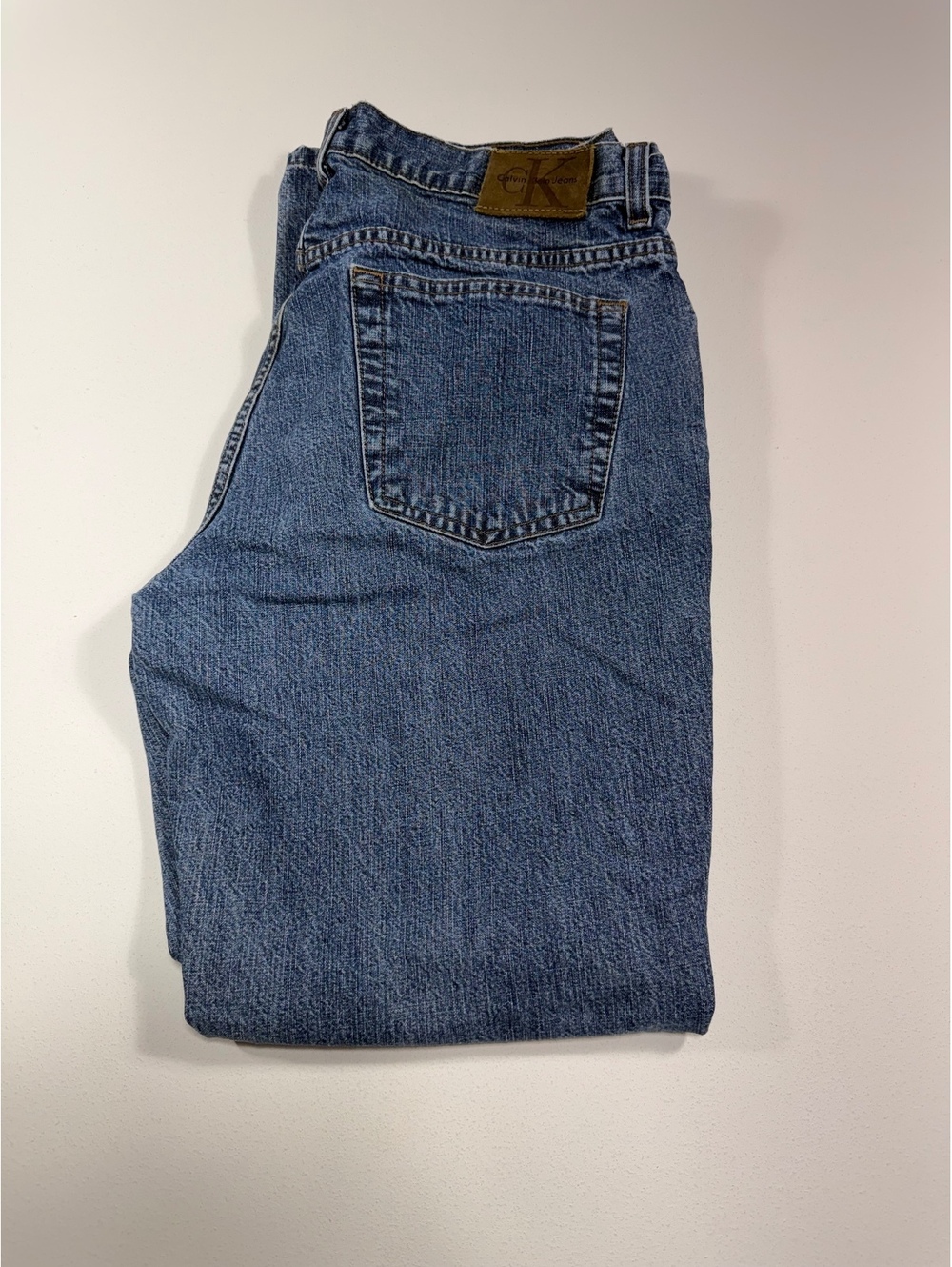 Calvin Klein Boot Jeans Women’s Size 10x30 Medium Wash Blue Denim CK